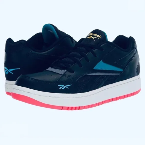 Reebok Black Court Double Mix Sneaker