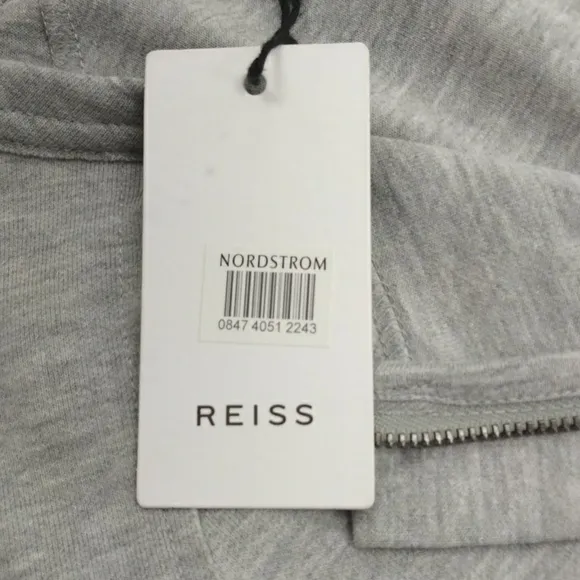REISS Astrid Ruched Detail Jersey Dress