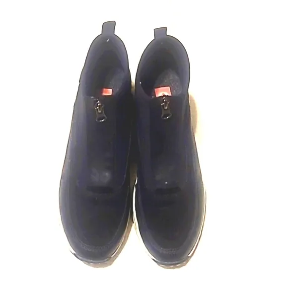 Rieker Kitty Womens s40 Black Athletic Shoes Zip Up Front b9