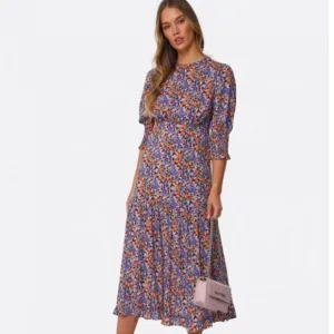 Rixo London Petal Tiered Midi Dress Women's Size US 6