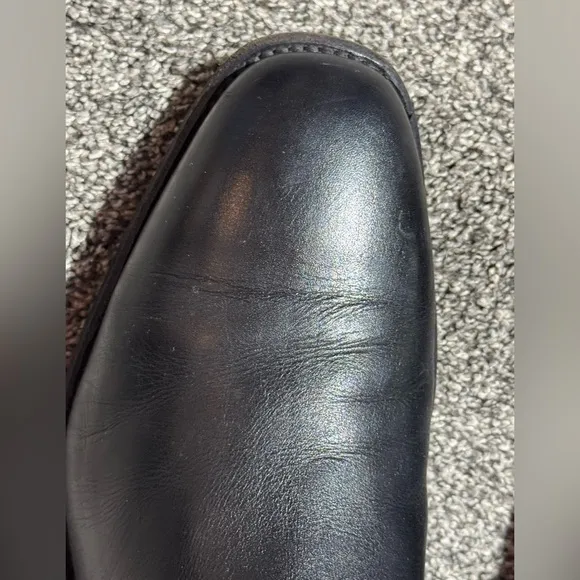 RM Williams Craftsman Men’s Black Yearling Chelsea Boots Size 12 E US (11 H UK)