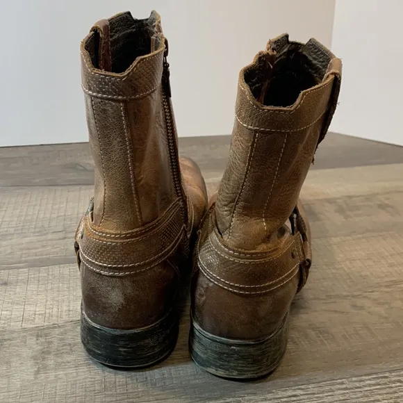 Roan by Bed Stu brown leather boots size 9