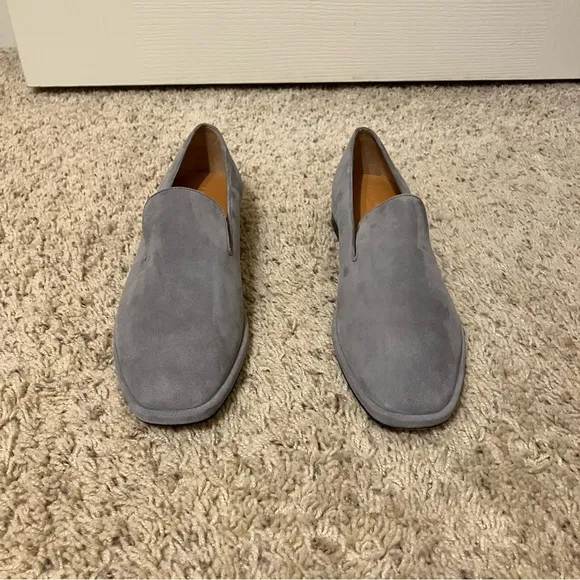 ROBERT CLERGERIE Flats / Loafers OLYMPIA 8 Grey - Sz 9.5 M (EU 39.5) France NEW!