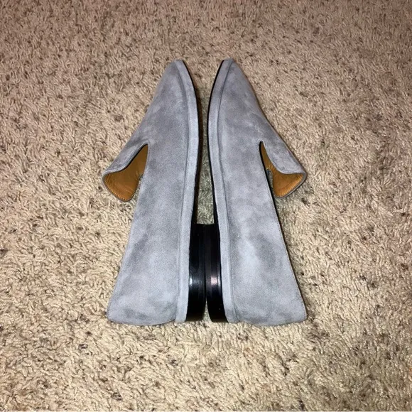 ROBERT CLERGERIE Flats / Loafers OLYMPIA 8 Grey - Sz 9.5 M (EU 39.5) France NEW!
