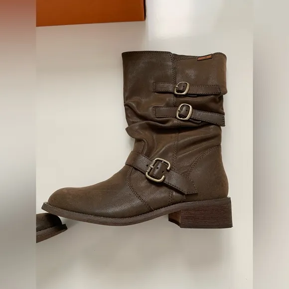 ROCKET DOG‎ Womens Trumble Ankle Boots Brown Size 7 New
