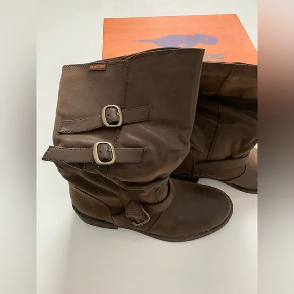 ROCKET DOG‎ Womens Trumble Ankle Boots Brown Size 7 New