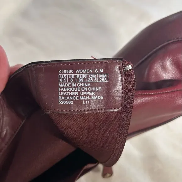 Rockport Ankle Boots - Brick Red, size 8.5