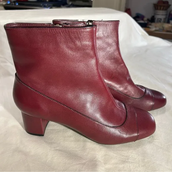 Rockport Ankle Boots - Brick Red, size 8.5