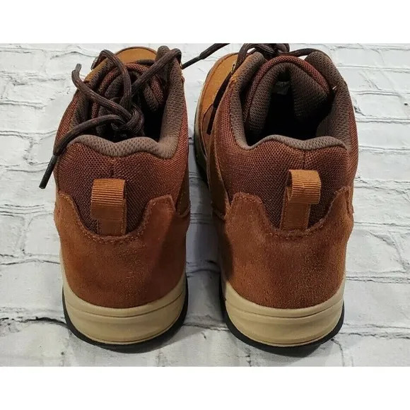 ROCKPORT Dickinson Suede Leather Hiker Hiking Boots Brown CI8555 MENS SIZE 10.5