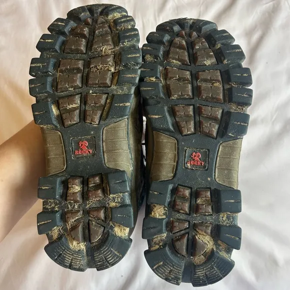Rocky Camouflage Hunting Boots – Men’s Size 8