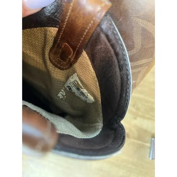 Rocky Men's Sz 8.5 Original Ride Branson Western Work Boot 2733 Brown Leather
