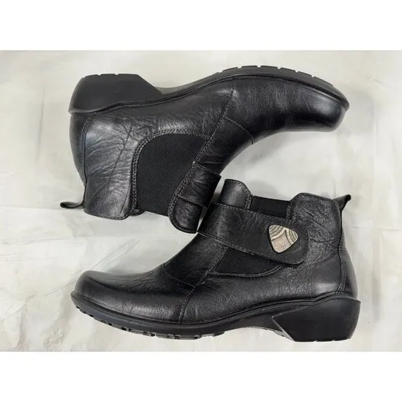 Romika Usa ankle boot Black Leather  Size 7.5