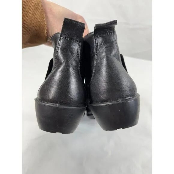 Romika Usa ankle boot Black Leather  Size 7.5