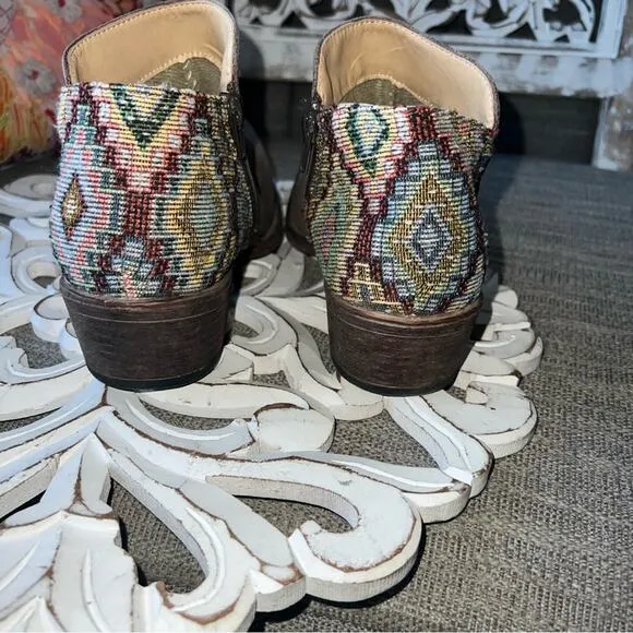 Roper Western Cowboy Ankle Boots Women’s 6 NEW