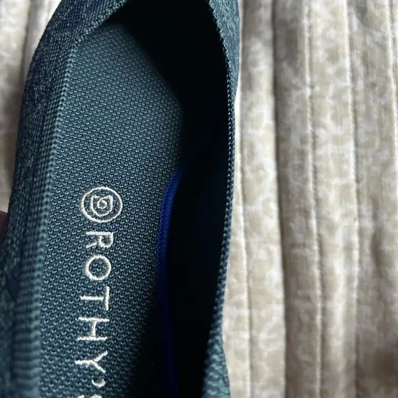 Rothy's Blue Women’s flats.NEW never worn.