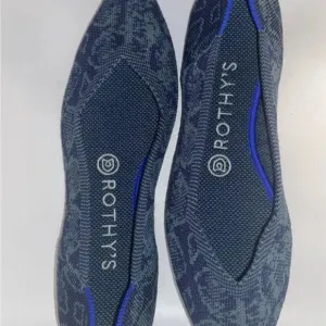 Rothy's Blue Women’s flats.NEW never worn.