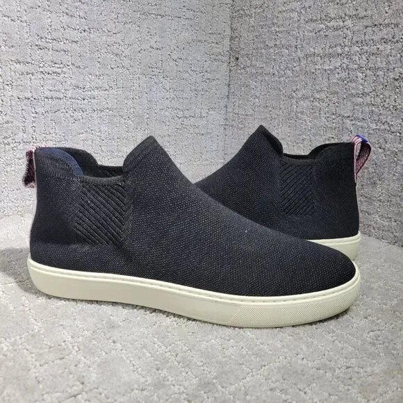 Rothy's Merino The Chelsea Women's Size 11.5 US Espresso Round Toe Ankle Boots