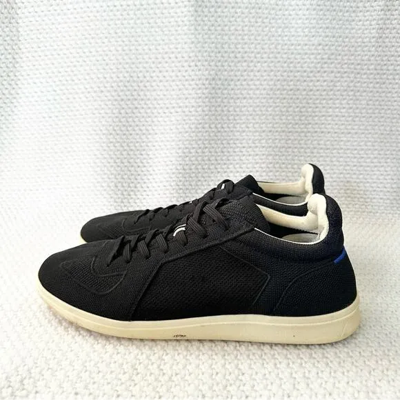 Rothy’s Rothys Men Black RS01 Lace Up Low Top Casual Sneaker Shoes Size 11