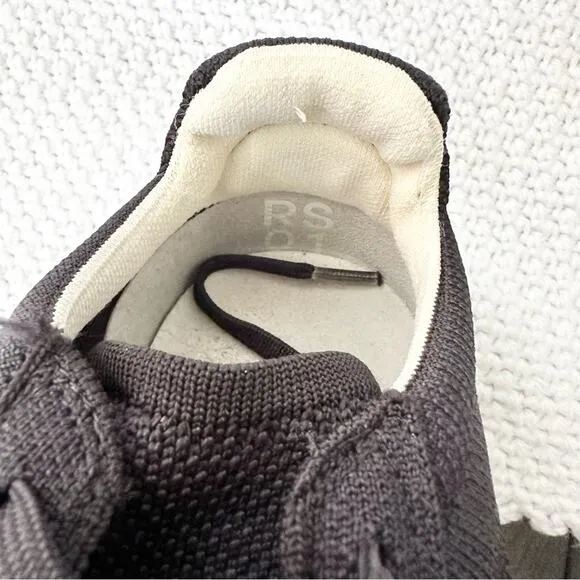 Rothy’s Rothys Men Black RS01 Lace Up Low Top Casual Sneaker Shoes Size 11