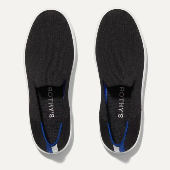Rothy’s The Original Slip On Sneaker Black Size 7