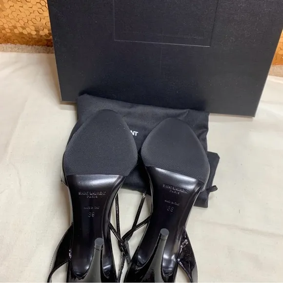 Saint Laurent 95mm Anouk Sandal w Gloves