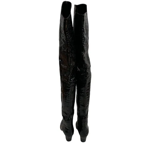 Saint Laurent over the knee boots