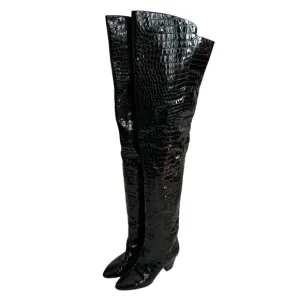 Saint Laurent over the knee boots