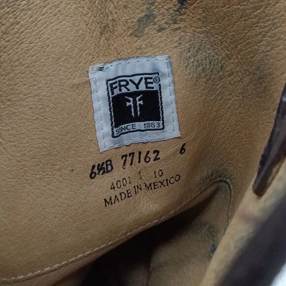 ☀️SALE☀️ Frye Melissa Button Tall Chocolate Brown Suede Riding Boots Size: 6.5