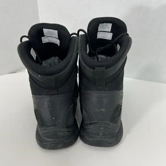 Salomon Quest 4D 2 GTX GoreTex Men’s Sz 11.5 Triple Black Hiking Tactical Boots