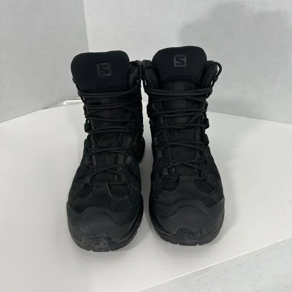 Salomon Quest 4D 2 GTX GoreTex Men’s Sz 11.5 Triple Black Hiking Tactical Boots
