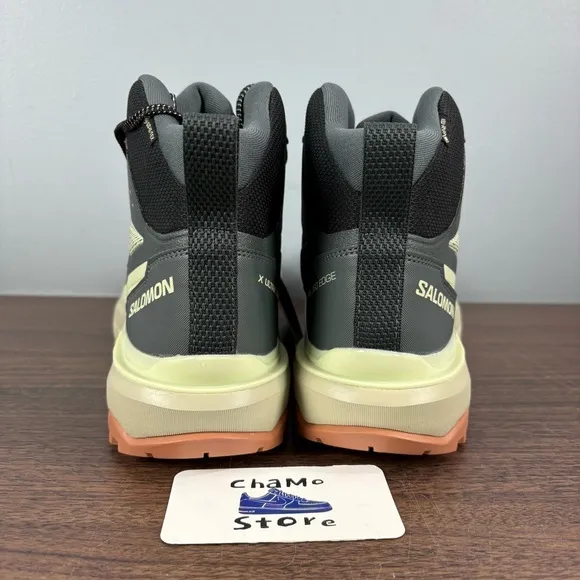 Salomon X Ultra 360 Edge Mid Gore-Tex Hiking Boots Green 474599 Men’s Size