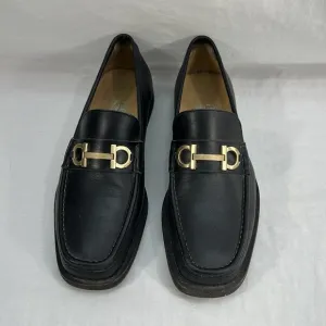 Salvatore Ferragamo Grandioso ?? Men's Slip-On Loafer Leather Shoes 10D