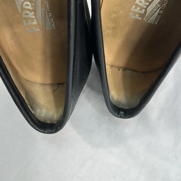 Salvatore Ferragamo Grandioso ?? Men's Slip-On Loafer Leather Shoes 10D