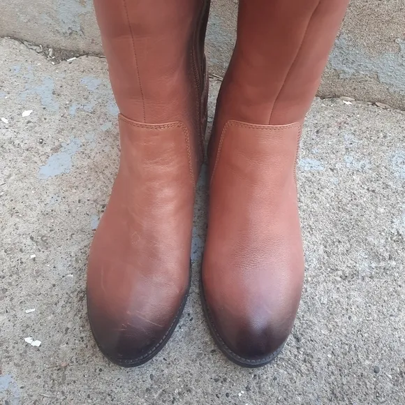 Salvia tall leather riding boots size 40 10