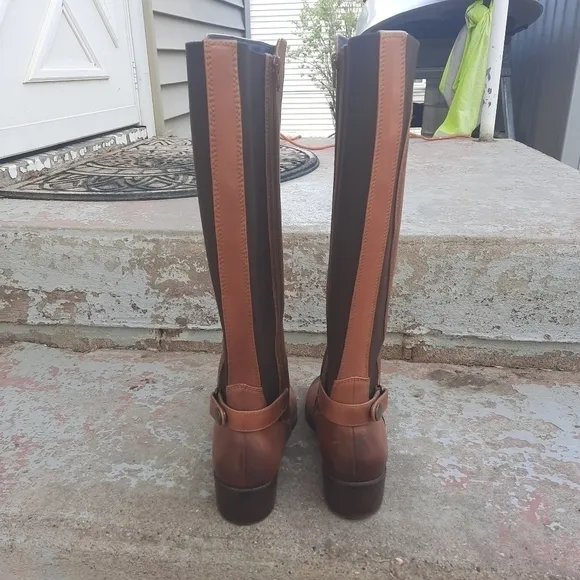 Salvia tall leather riding boots size 40 10