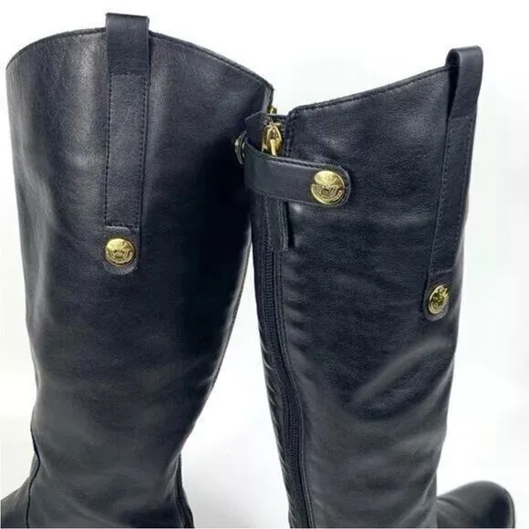 Sam Edelman black Penny 2 tall riding boots