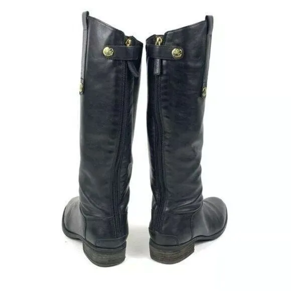 Sam Edelman black Penny 2 tall riding boots