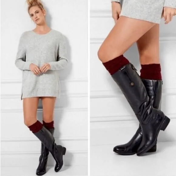 Sam Edelman black Penny 2 tall riding boots