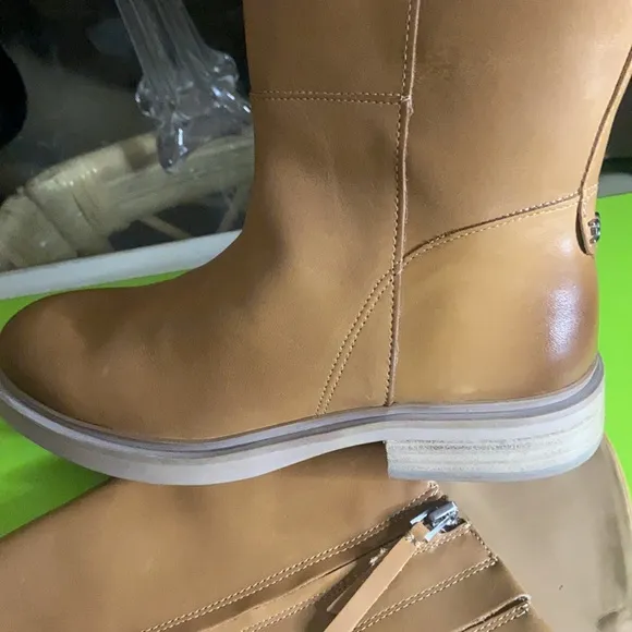 Sam Edelman Cashew leather knee boots