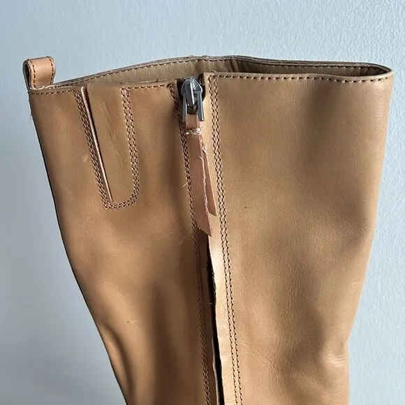 Sam Edelman Freda Knee High Boots in Cashew, Size 8.5, NWOB