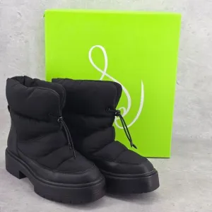Sam Edelman‎ Lakyn Puffer Boots Black Women's 7.5 M