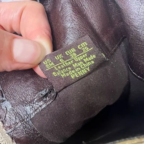 Sam Edelman Penny Leather Riding Boot Tall Taupe Tan Brown