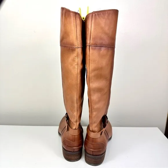 Sam Edelman Priscilla Tall Boots in Cognac Size 7W