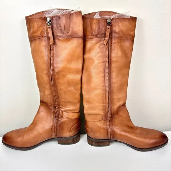Sam Edelman Priscilla Tall Boots in Cognac Size 7W