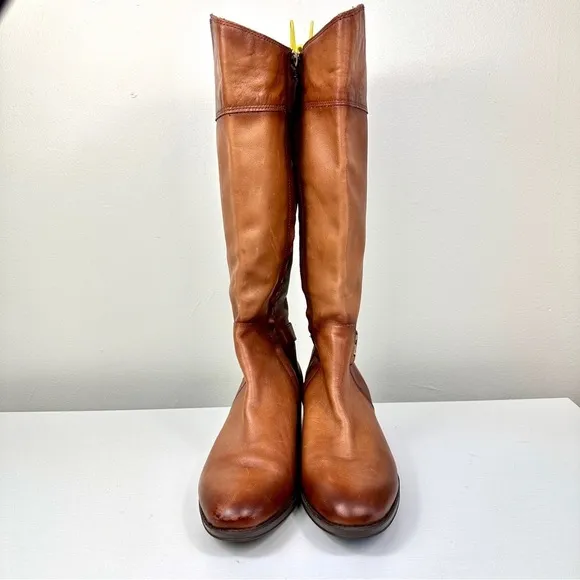 Sam Edelman Priscilla Tall Boots in Cognac Size 7W