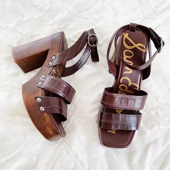 Sam Edelman Rosalind Platform Heels Size 7 New