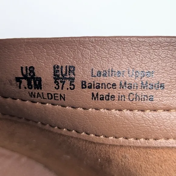 Sam Edelman Trailblazer Walden Leather Ankle Boots Brown Tan Western Size 7.5