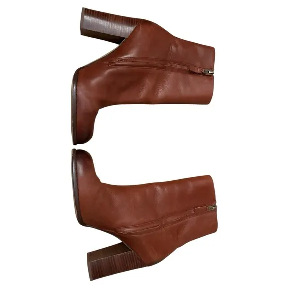 Sam Eldelman size 10, Reyes leather boots Rusty Red
