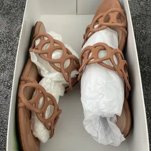 Sandals by Schutz size 6.5 tan