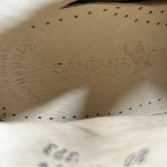 Santana Canada Leather Ankle Boots Canada Size 80 US Size 8 Waterproof Casual